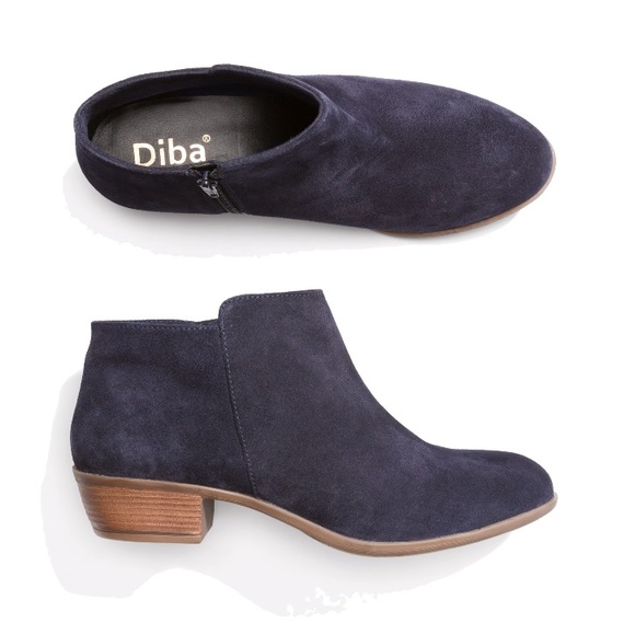Diba lovely suede bootie Clearance